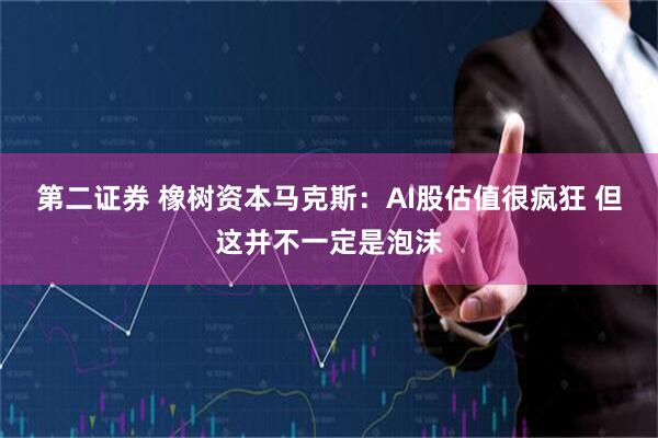 第二证券 橡树资本马克斯：AI股估值很疯狂 但这并不一定是泡沫