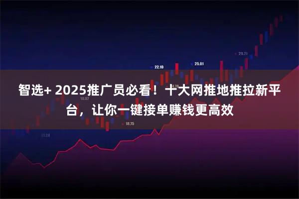 智选+ 2025推广员必看！十大网推地推拉新平台，让你一键接单赚钱更高效