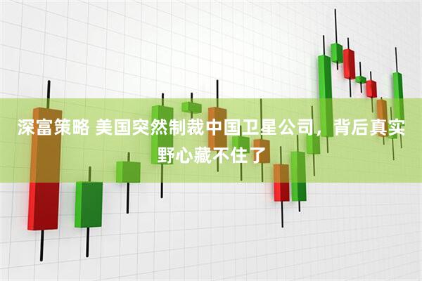 深富策略 美国突然制裁中国卫星公司，背后真实野心藏不住了